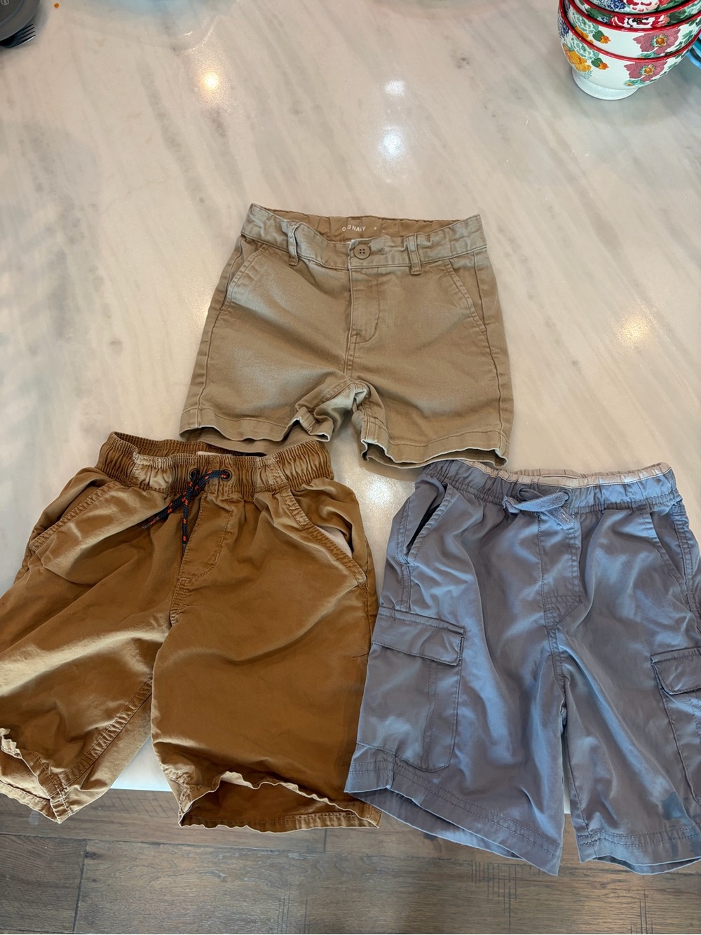 Boys Size 6 Shorts Bundle – Old Navy & Ocean Current – 3 Pairs